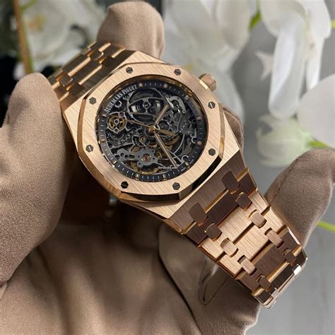 audemars piguet royal oak openworked rose gold price|Audemars Piguet frosted rose gold.